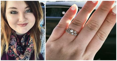 Woman Defends Her 130 Engagement Ring When Sales Clerk Is Rude
