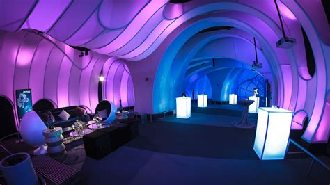 This Outer Space Themed Corporate Holiday Party Blew Guests Away With