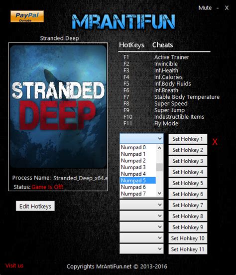 Stranded Deep Trainer 11 04600 X64 Mrantifun —