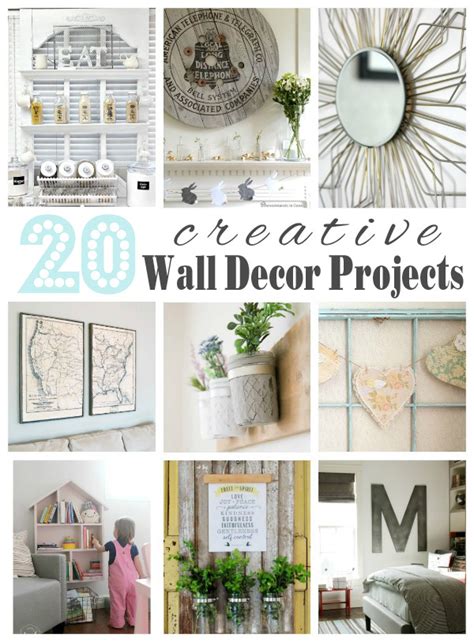 20 Creative Wall Décor Ideas Get Your Diy On Features