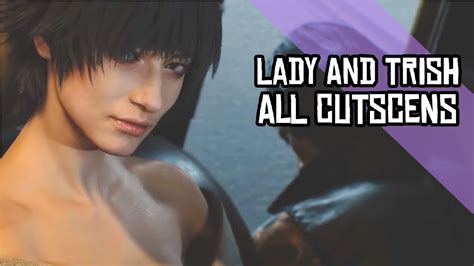 Trish And Lady All Cutscenes Devil May Cry Youtube