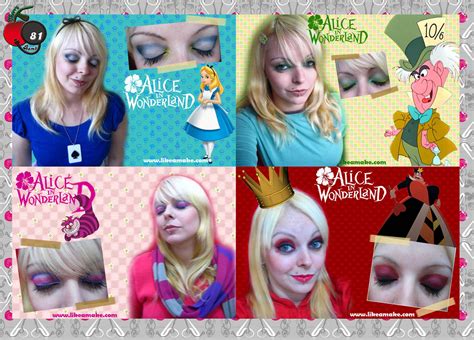 Alice Wonderland Makeup Tutorial Pra Quem Gosta De Maquiag Flickr