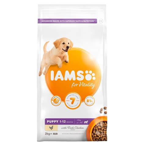 Profile only accounts for allergies not health issues. Iams Vitality Puppy Large Breed Dog Food with Fresh ...