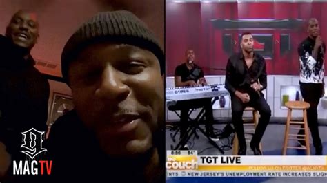 tank calls out tyrese and ginuwine for forgetting the lyrics on their 1st tgt live performance