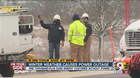 Winter Weather Causes Power Outages Youtube