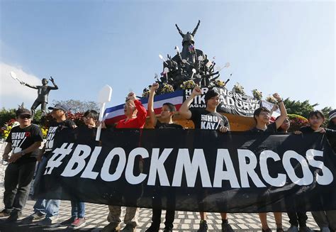 Protesters Mark Anniversary Of Revolt In Philippines