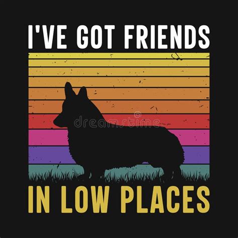 i ve got friends in low places stock vector illustration of lovely cheerful 272247730