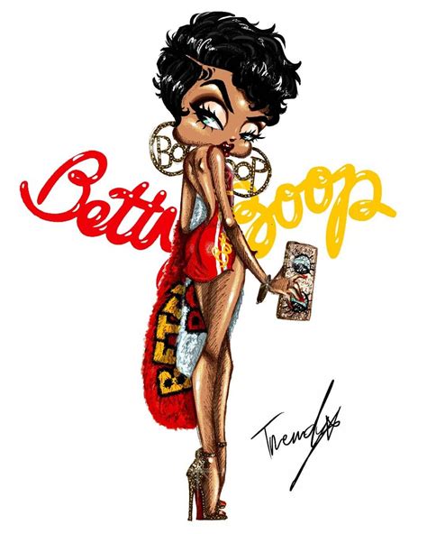 Betty Boop X TRENDY, look.1 by TRENDY #TRENDY #bettyboop #art # ...