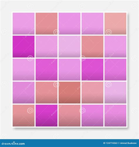 Colorful Squares Background Frame Block Soft Pastel Purple Pink Stock