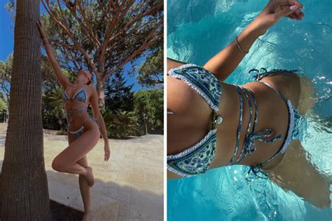 Shania Geiss Zieht Im String Bikini Alle Blicke Auf Sich
