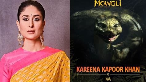 Kareena Kapoor Madhuri Dixit And More Cast For Mowglis Hindi Version
