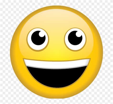 Happy Face Golf Ball Very Happy Face Emoji Hd Png Download 700x700