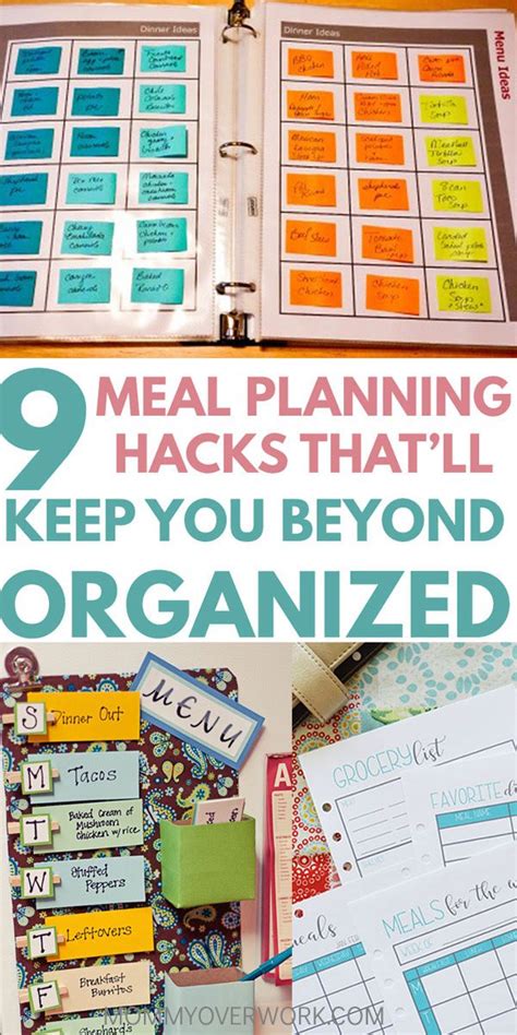 10 Super Easy Meal Planning Tips And Hacks To Try