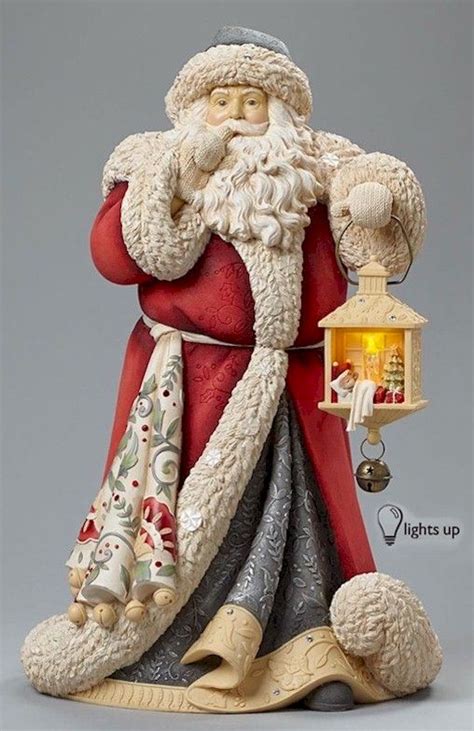Heart Of Christmas Santas By Karen Hahn For Enesco At Fiddlesticks