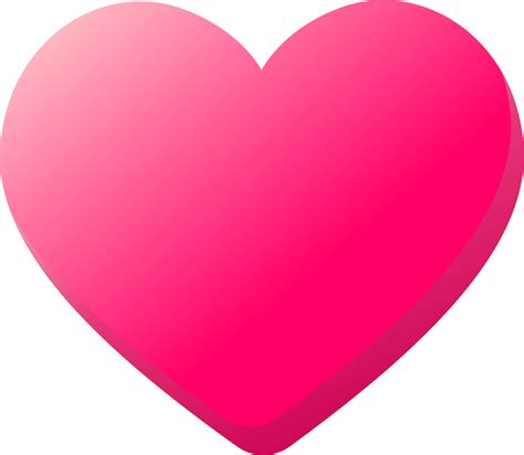 Forma De Coração Coração Rosa Símbolo De Coração De Amor 11459594 Png