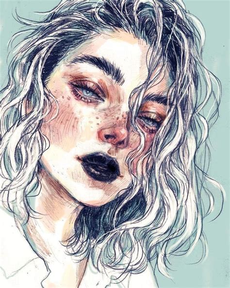 Aesthetic Sad Girl Drawing Tumblr Largest Wallpaper Portal
