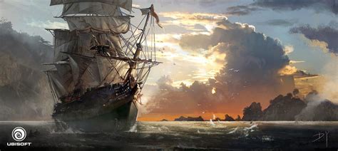 Assassins Creed Iv Black Flag Concept Art By Donglu Yu