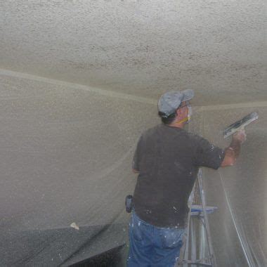 Interior stucco ceiling repair costs $3 to $6 per square foot to apply a new surface. Stucco Ceiling Removal North York | Drywall repair, Stucco ...