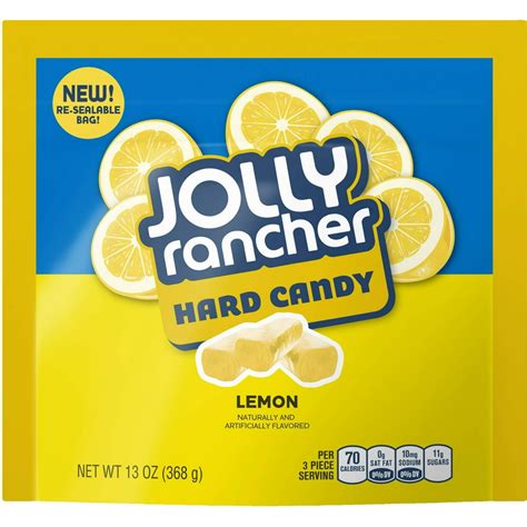Jolly Rancher Lemon Flavor Hard Candy 13 Oz