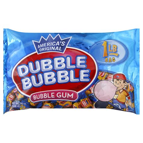 Dubble Bubble Bubble Gum 16 Oz 1 Lb 453 G Food And Grocery Gum