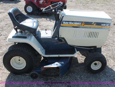 Mtd Yard Machines Lawn Mower In Abilene Ks Item W Sold Purple Wave