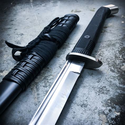 Battle Ready Samurai Ninja Japanese Katana Sword Full Tang Carbon Steel