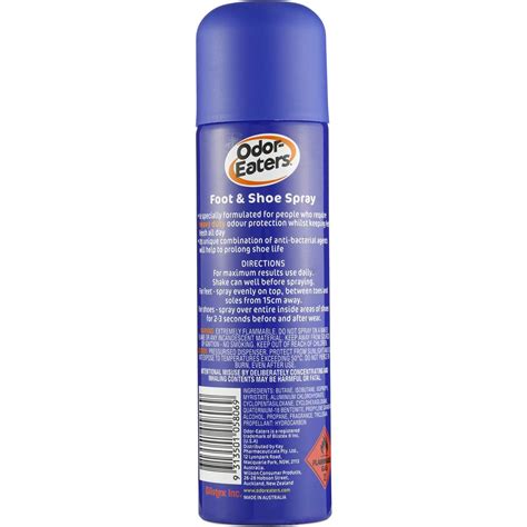 Odor Eaters Shoe Care Foot And Shoe Spray 100g Woolworths