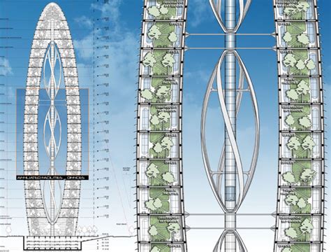 Bionic Arch Echo Tower Symbolizes Future Eco Friendly Green Taiwan