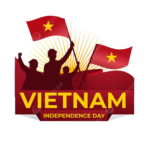 Vietnam Independence Day Vector Art Png Greeting Text Of Happy Vietnam