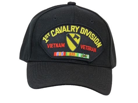 1st Cavalry Division Vietnam Veteran Cap With Or Without Field Etsy