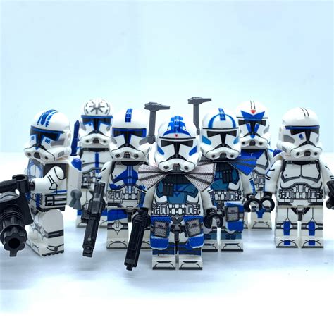 Star Wars 501st Clone Arc Trooper Minifigure Pack Jesse Dogma Etsy Canada