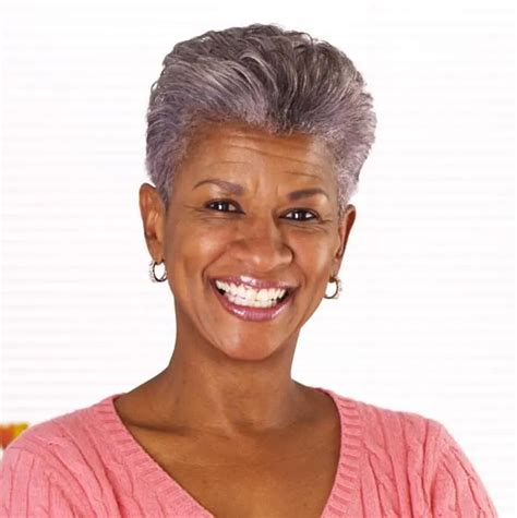 25 Majestic Short Natural Hairstyles For Older Black Women