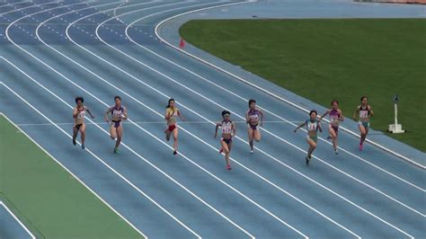 2016 南関東高校総体陸上 女子200m決勝 Youtube