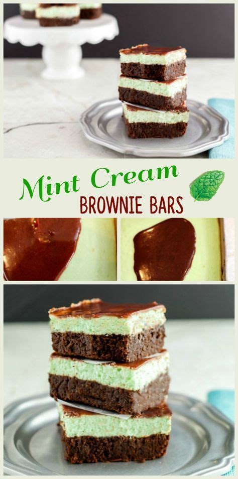 cream mint brownie bars gluten free low carb keto and primal fudge brownies with a minty