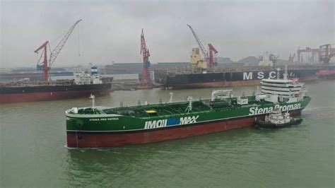First China Built Dual Fuel Methanol Powered Tanker Starts Sea Trials