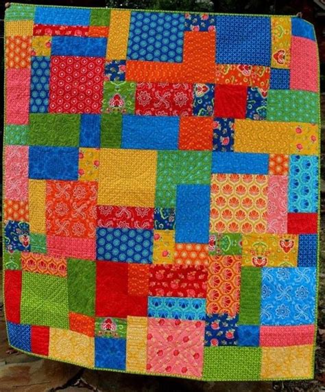 Disappearing 4 Patch Quilt Pattern Etsy