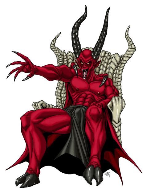 ba al the devil demon art angel cartoon demon