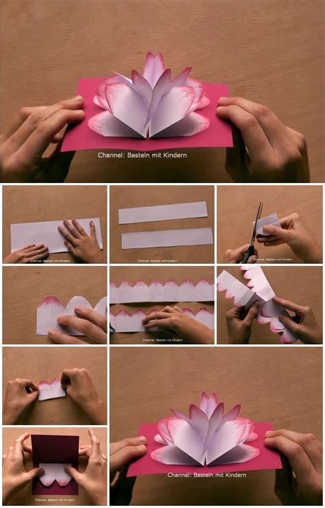 You can always go out and buy a birthday card for someone from the grocery store, but have you ever tried making a home made now starting at the place where the birds beak meets the fold in the paper, cut along the bird shape you just made, up to the place on the wing were. How to Make Mother's Day Gift Pop Up Card | UsefulDIY.com