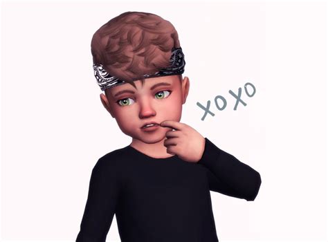 Pin By Lailoni Manokey On Sims4hood Toddler Hair Sims 4 Sims 4