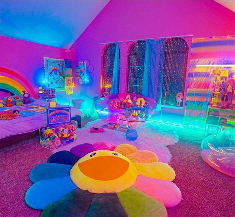Y2k Pop Neon Room Indie Room Decor Chill Room