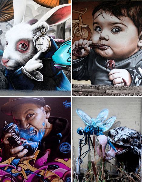 Photography In A Can 37 Works Of Hyper Realistic Street Art Urbanist