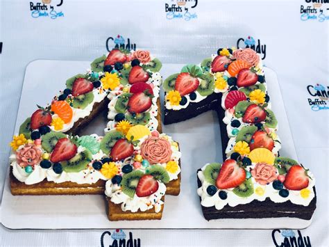 Number 41 Birthday Cake Tarte
