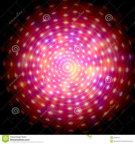 Abstract Glowing Background Stock Illustration