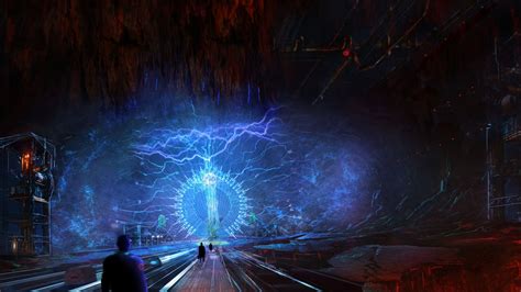 Sci Fi Portal HD Wallpaper | Background Image | 3800x2138