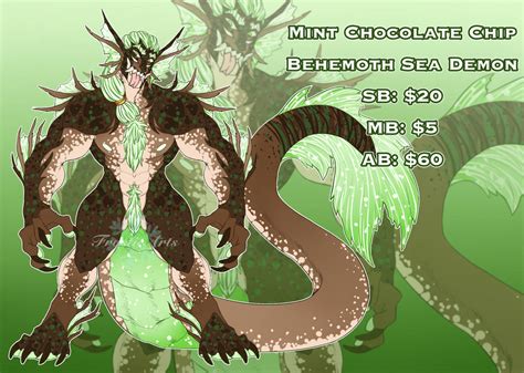 Closed Sea Demon Adopt By Frostiearts On Deviantart
