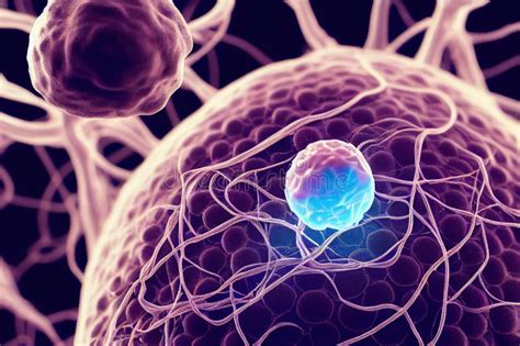 Medical Studies On Topic Of Cancer Human Cells Affected By Cancer