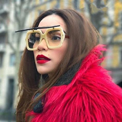 Monique Sunglasses Women Double Decker Fashion Sun Glasses Oversized