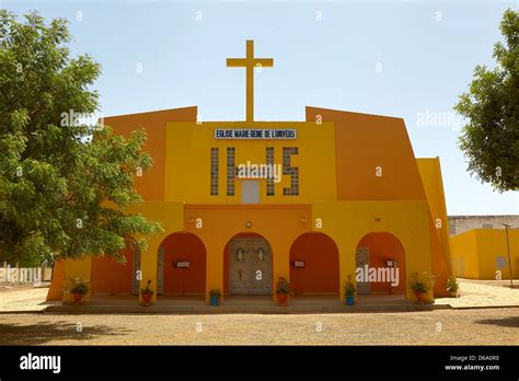 Eglise Marie Reine De Lunivers Catholic Church Thies Senegal