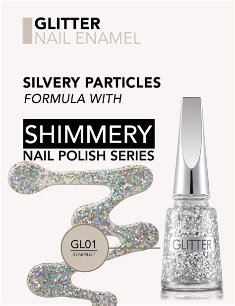 Glitter Nail Enamel Flormar