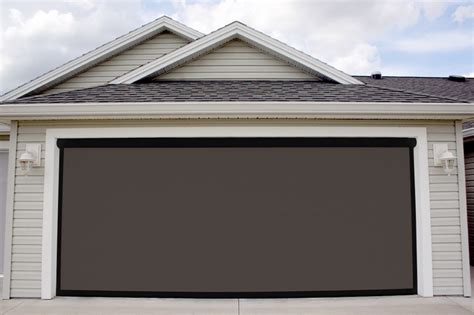 Garage Door Privacy Screen Photos